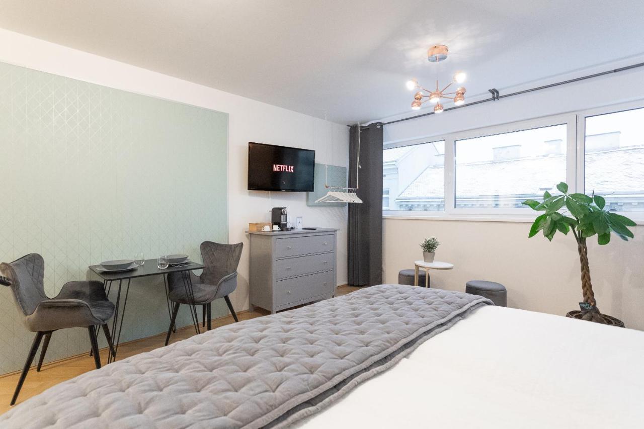 New Luxus Studio - 10Min Centre - Markus Apartment เวียนนา ภายนอก รูปภาพ